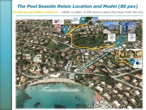 ville ninfea cassiopea e rosa pool seaside relais