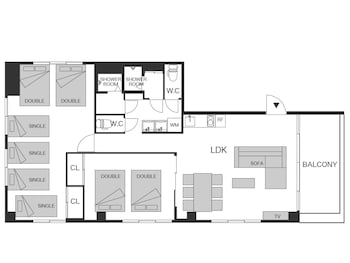 big room guest house