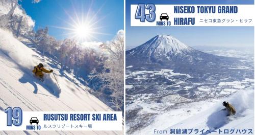 lake view private log house