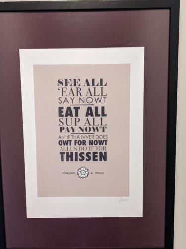 the saddle room restaurant