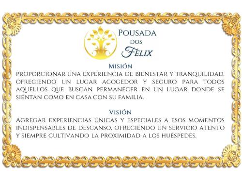 pousada dos felix