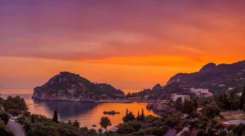 corfu city center modern apartment