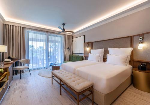isla brown chania resort curio collection by hilton