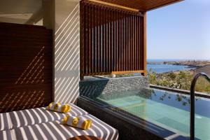 isla brown chania resort curio collection by hilton