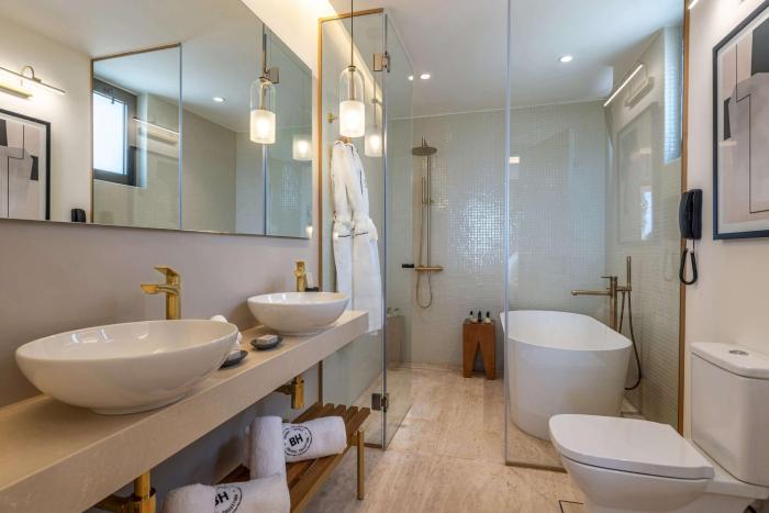 isla brown chania resort curio collection by hilton