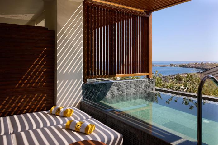 isla brown chania resort curio collection by hilton