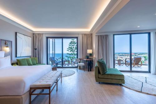 isla brown chania resort curio collection by hilton