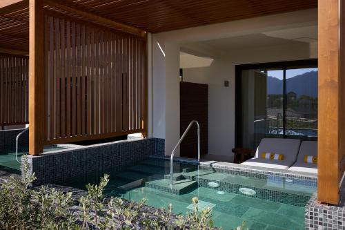 isla brown chania resort curio collection by hilton