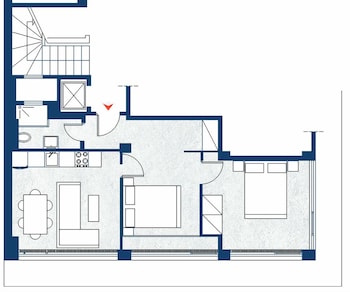 penthouse and apartments by the sea near airport