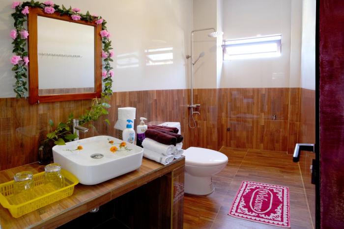 pink beach homestay