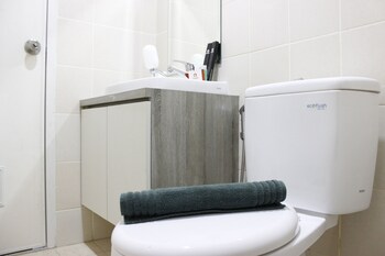 quiet 2br apartment parahyangan residence apartement with mountain view