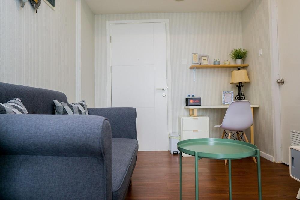 quiet 2br apartment parahyangan residence apartement with mountain view