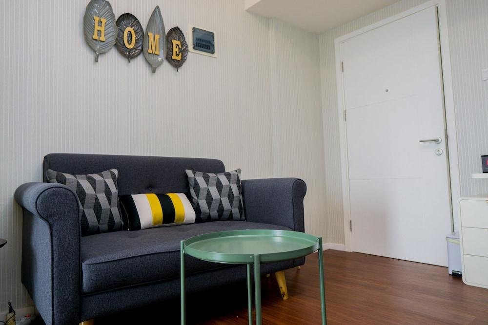 quiet 2br apartment parahyangan residence apartement with mountain view