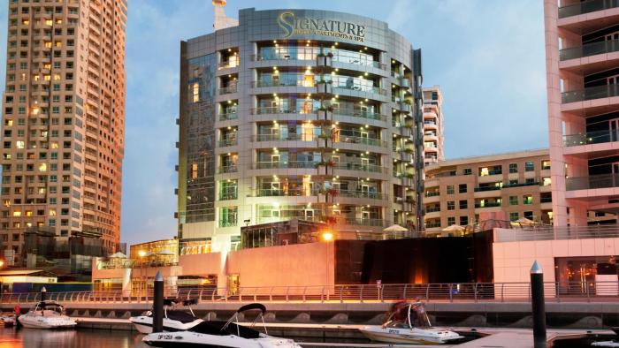 signature hotel apartments and spa