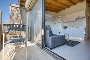 aegean apartments marina and chios island view