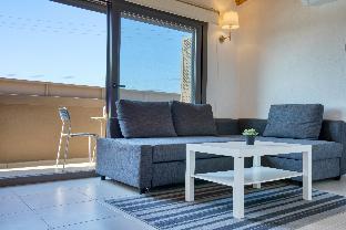 aegean apartments marina and chios island view
