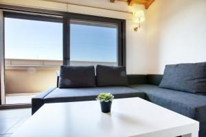 aegean apartments marina and chios island view
