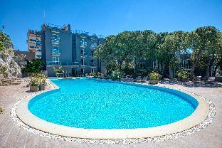 aegean apartments marina and chios island view