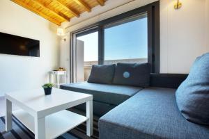 aegean apartments marina and chios island view
