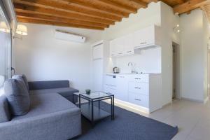 aegean apartments marina and chios island view