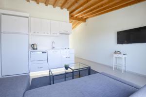 aegean apartments marina and chios island view