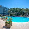 aegean apartments marina and chios island view