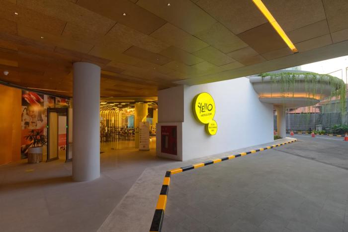 yello hotel kuta beachwalk bali