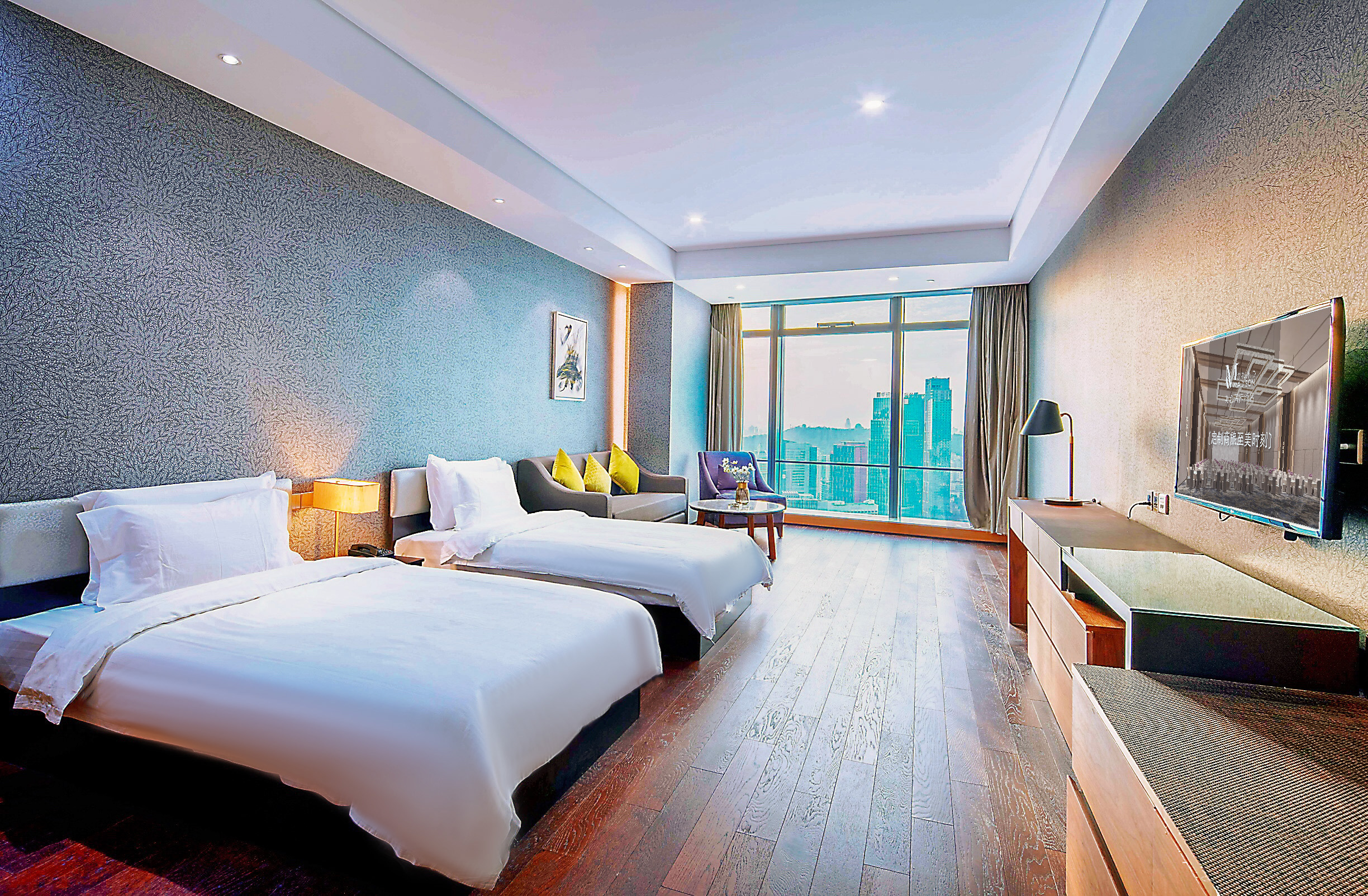 grand madison qingdao harbour view central