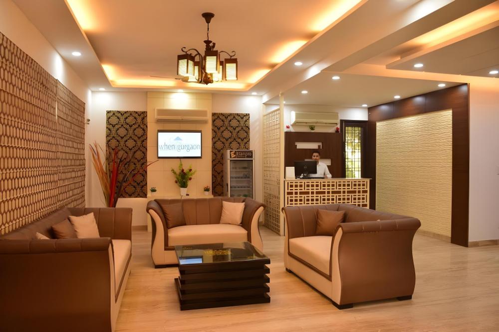 when in gurgaon service apartments near medanta medicity