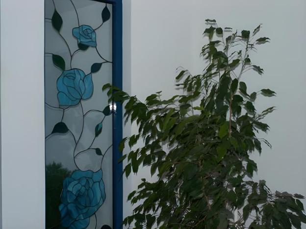 blue roses