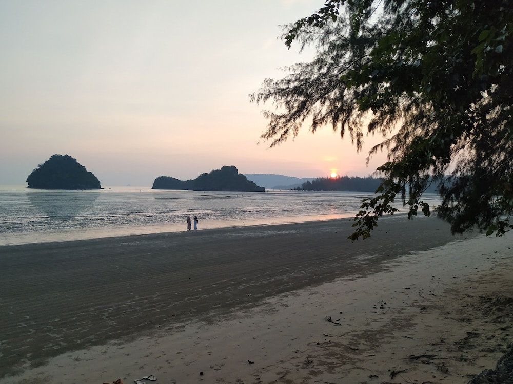 the beach at klong muang