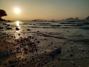 the beach at klong muang