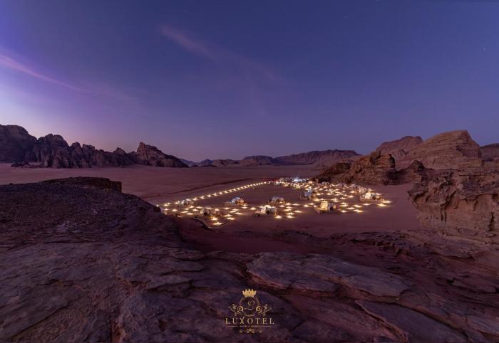 wadi rum ufo luxotel campsite