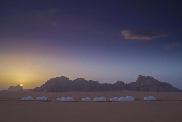 wadi rum ufo luxotel campsite
