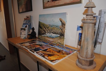 casa encosta da lagoa