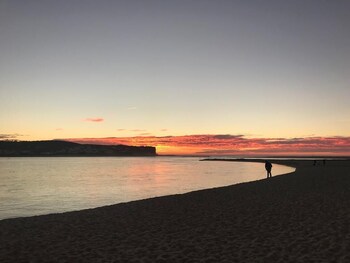 casa encosta da lagoa