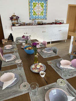 casa encosta da lagoa