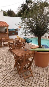 casa encosta da lagoa