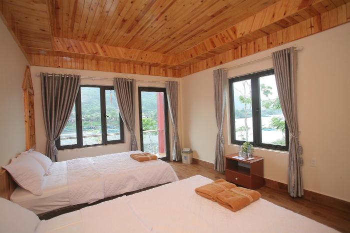 restful river bungalow