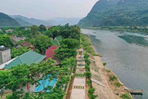 restful river bungalow