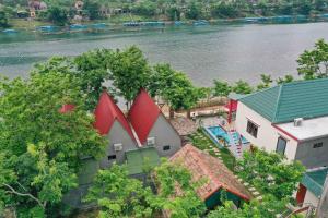 restful river bungalow