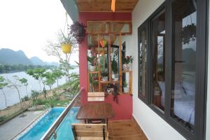 restful river bungalow