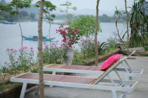 restful river bungalow