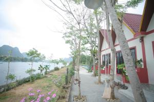 restful river bungalow