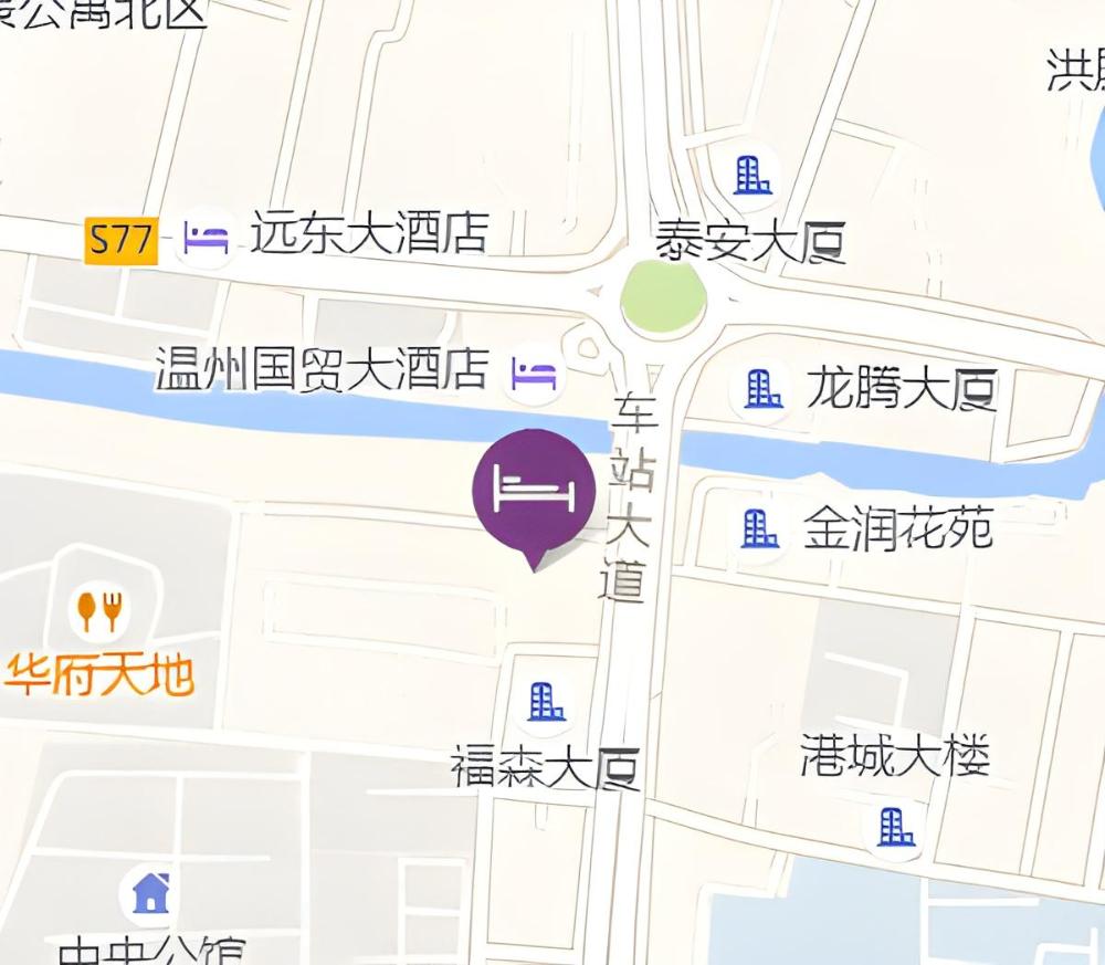 hanting hotel wenzhou bus station avenue