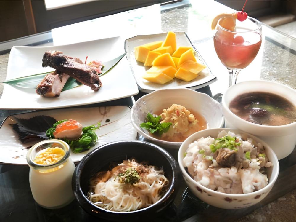 garden resort hot spring