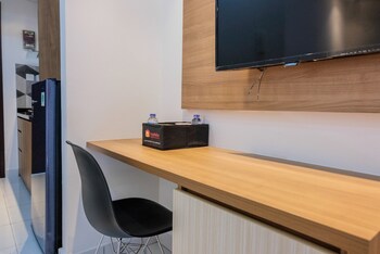 minimalist studio apartment at casa de parco
