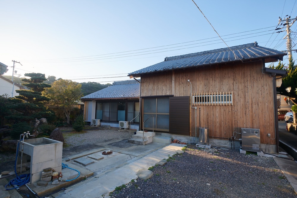 japanese old house by the seaside
