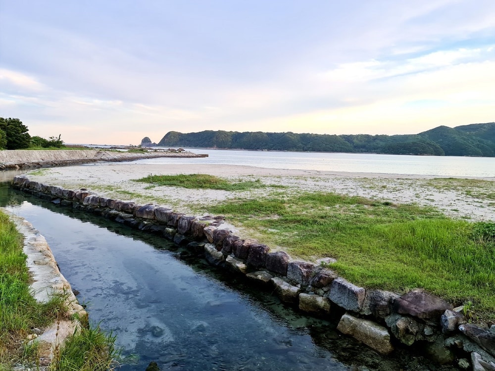 japanese old house by the seaside
