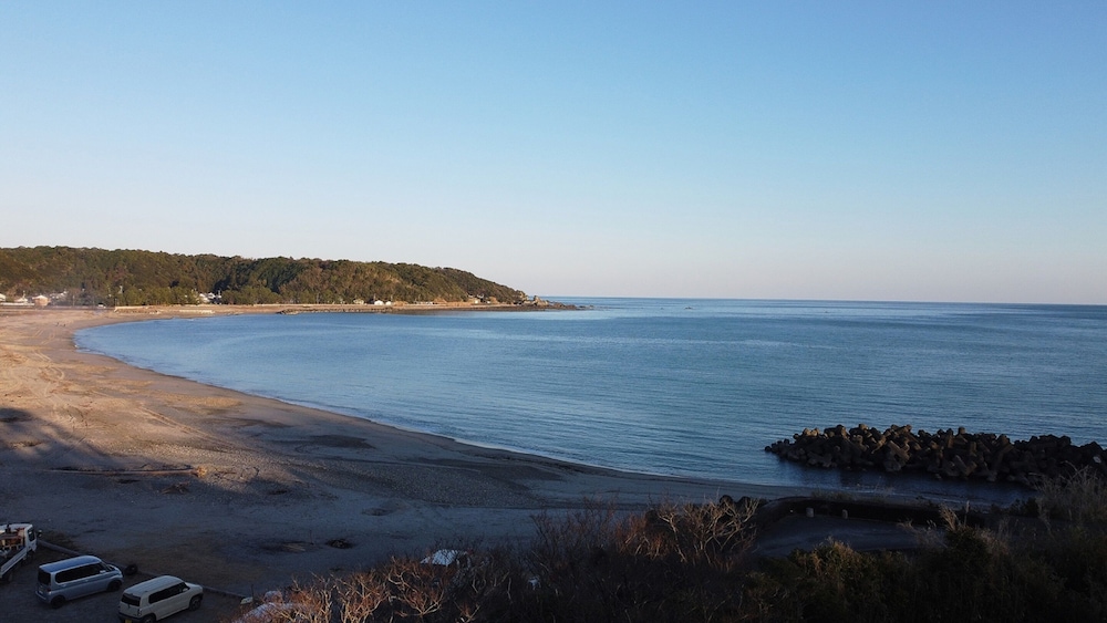 japanese old house by the seaside